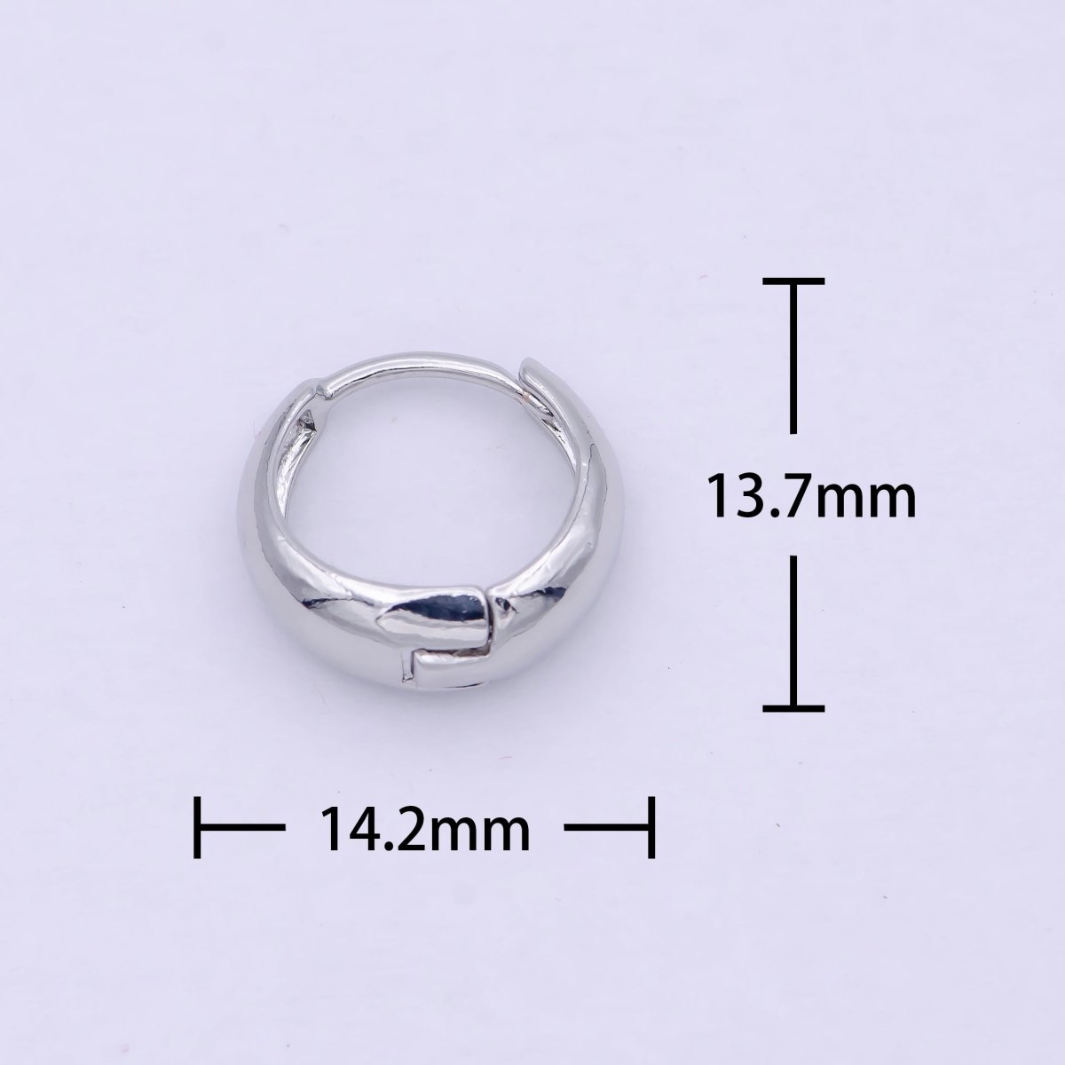 24K Gold Filled Huggie Hoops / Perfect for Every Day Wear / Minimalist Earring Jewelry / Perfect Gift For Her and For Girls P-033 P-036 P-038 P-249 - DLUXCA