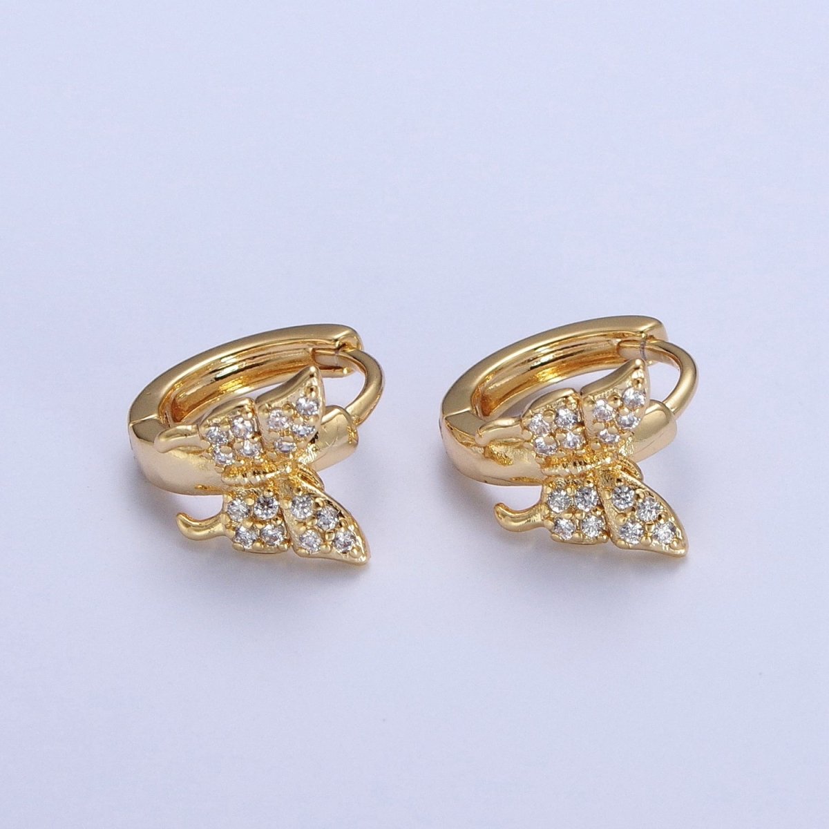 Shops Mariposa Hoop Earrings/14k Gold Filled