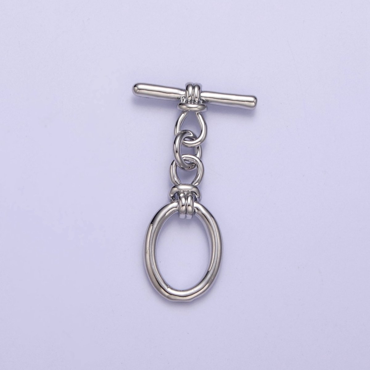 24k Gold Filled Oval Toggle Clasp, Jewelry Clasp OT Clasp Findings L-699 L-700 L-701 - DLUXCA