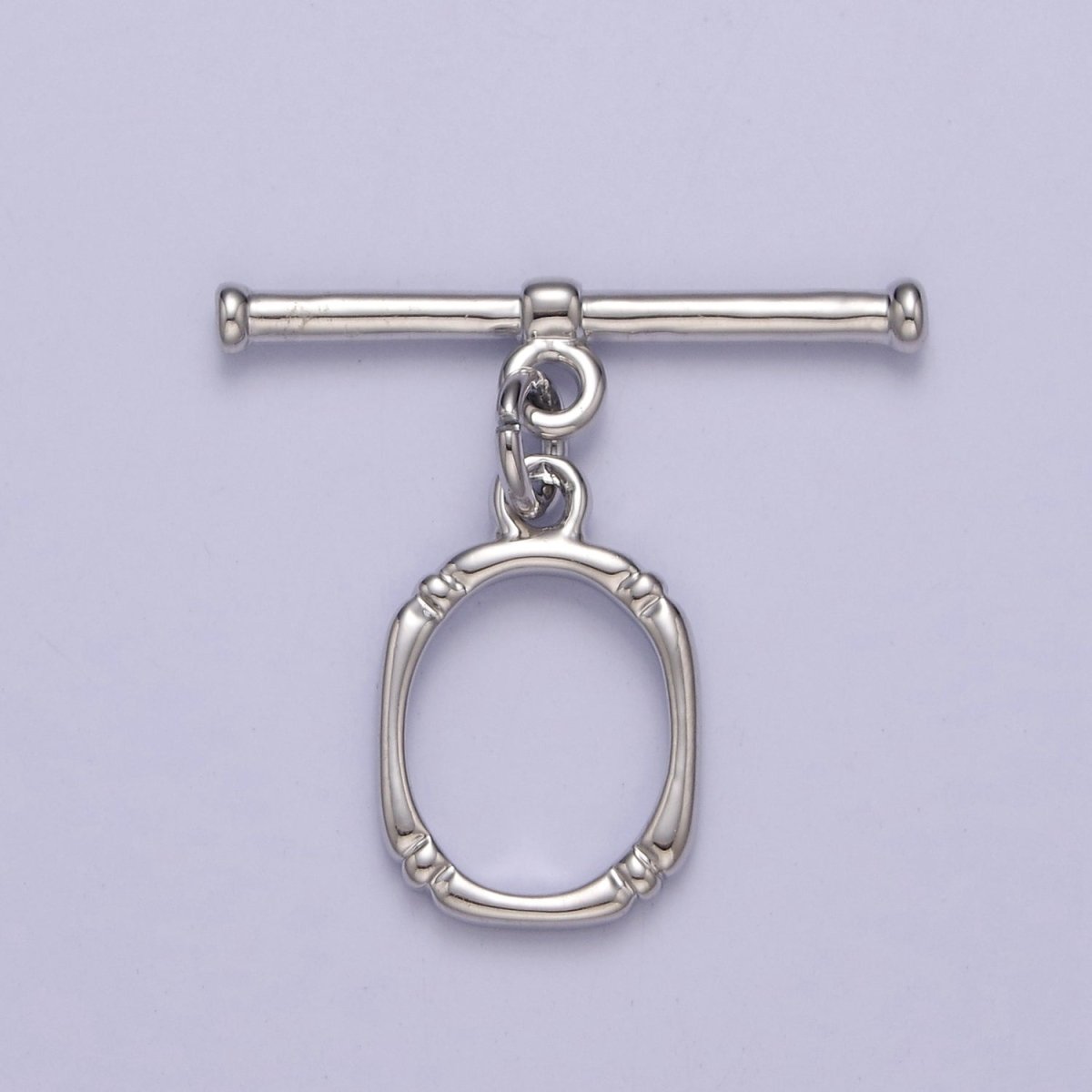 24k Gold Filled Round Oval Clasp, Jewelry Clasp OT Clasp Findings L-684 L-685 L-686 - DLUXCA