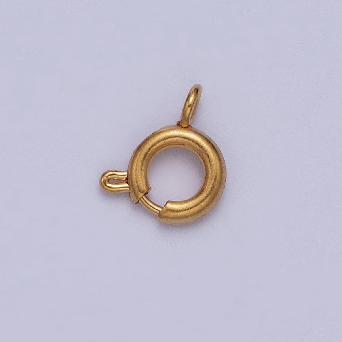 24K Gold Filled Round Spring Ring Closure Clasps For DIY Jewelry Making L-892-L-899 L-905 - DLUXCA