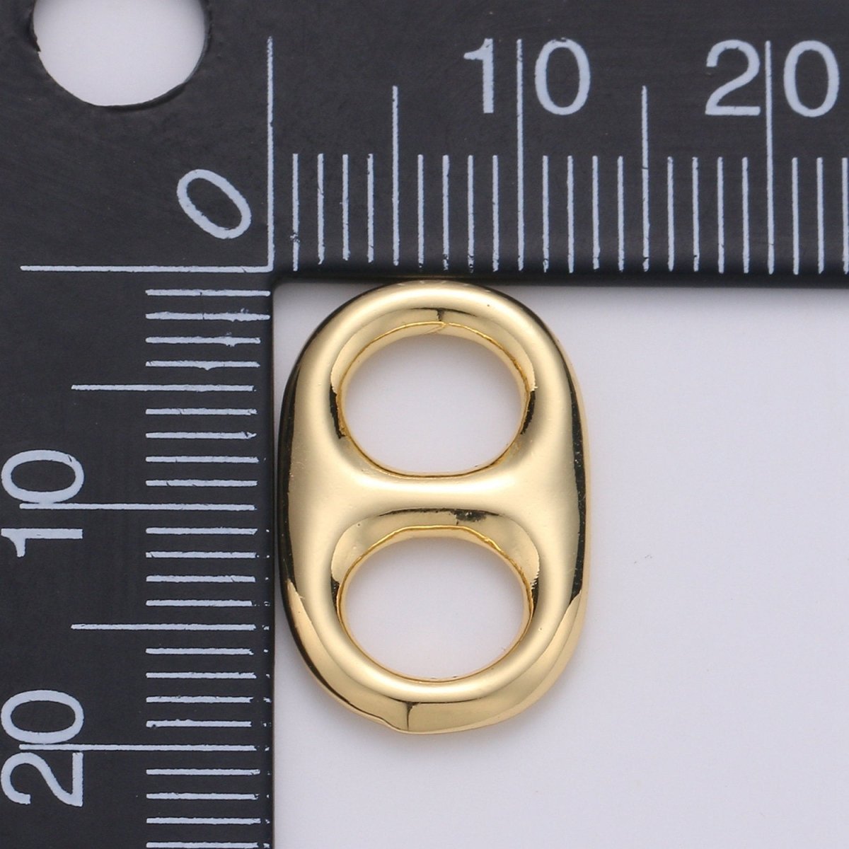 24k Gold Filled Soda Pull-tab Pendant Charm For Charms Bracelet Necklace Jewelry Making Supplies D-215 D-499 - DLUXCA