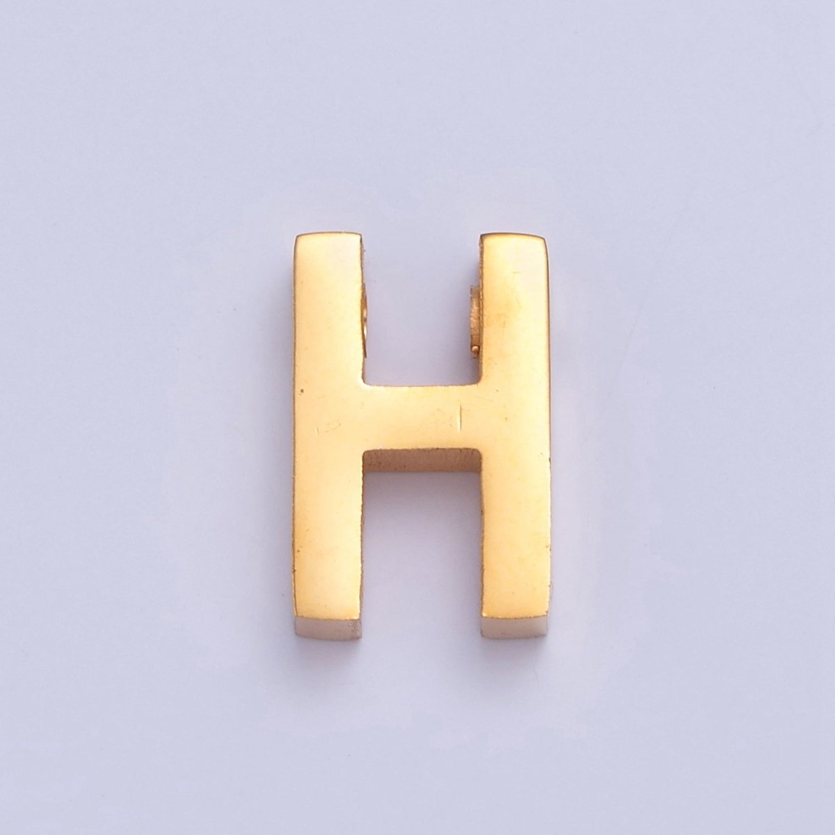 24K Gold Filled Stainless Steel Initial Alphabet For DIY Necklace Making W-809~W-834 - DLUXCA