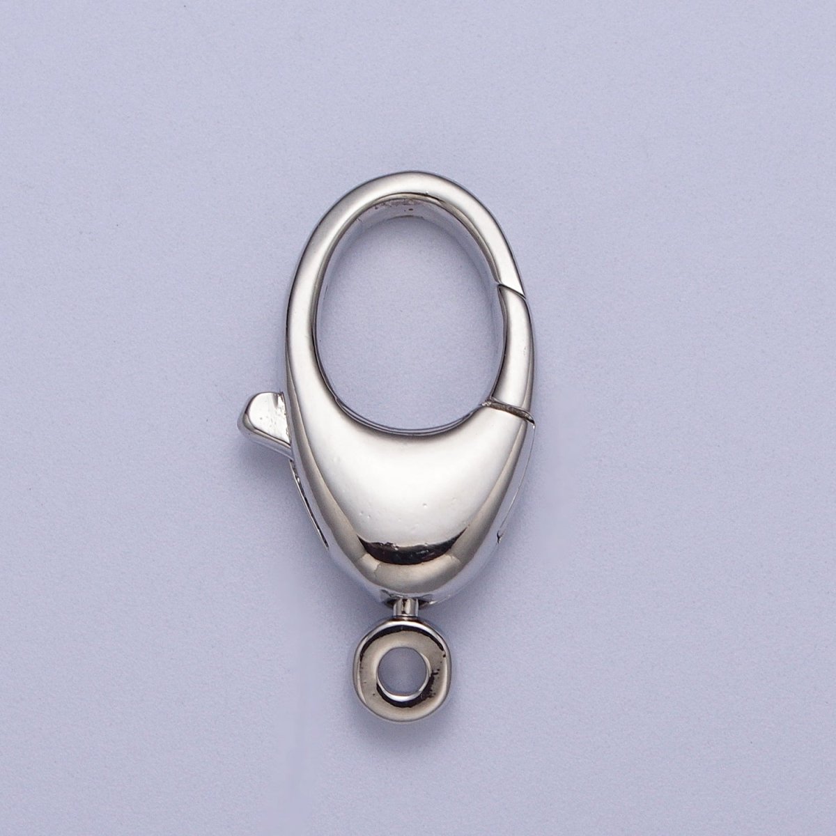 24K Gold Filled Trigger Lobster Clasps Big Oval End Clasp Z-196 Z-197 - DLUXCA