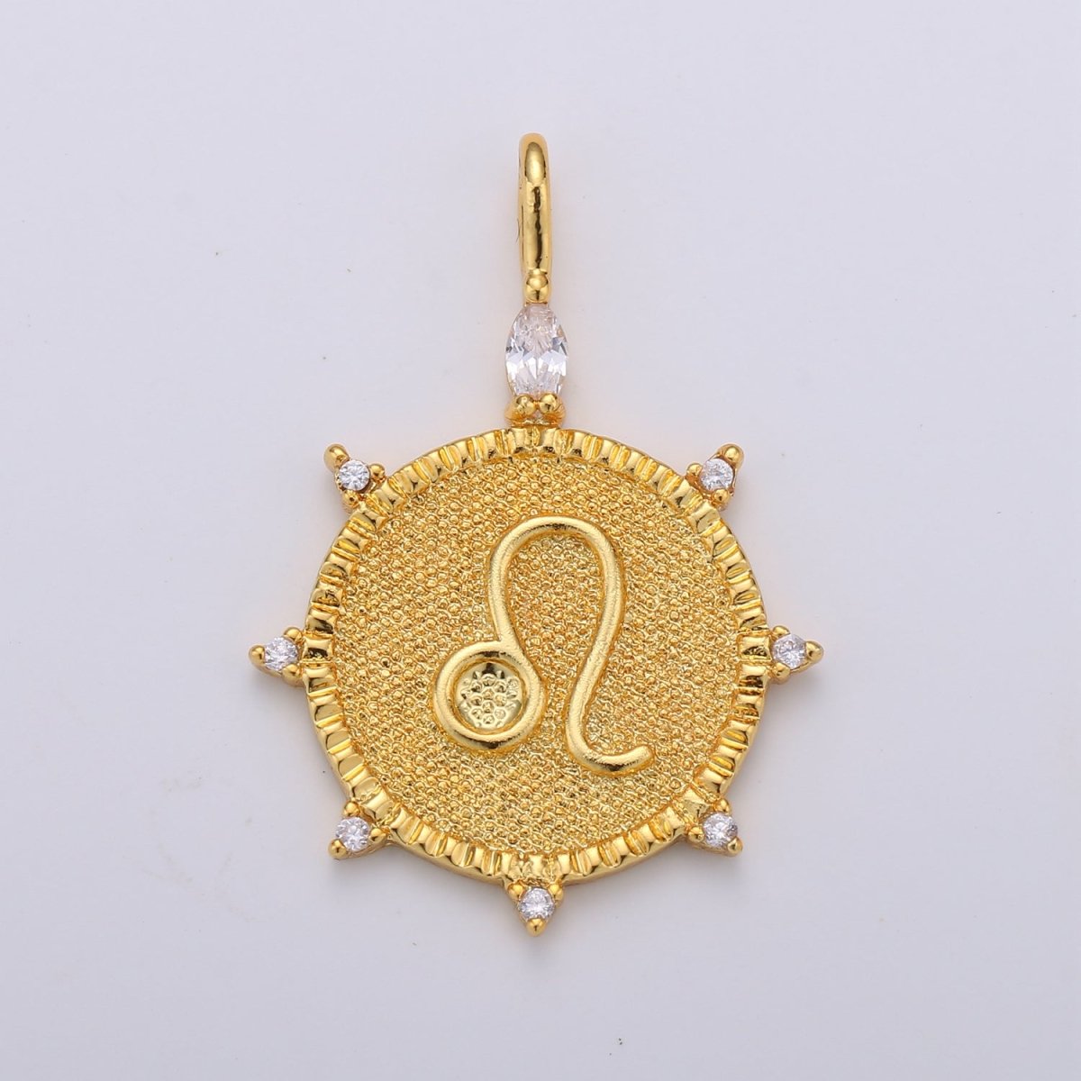 24k Gold Filled Zodiac Charms, Astrology Charms, Zodiac Necklace Charms, 12 Zodiac Charms for Jewelry Making Supply A-495-A-506 - DLUXCA