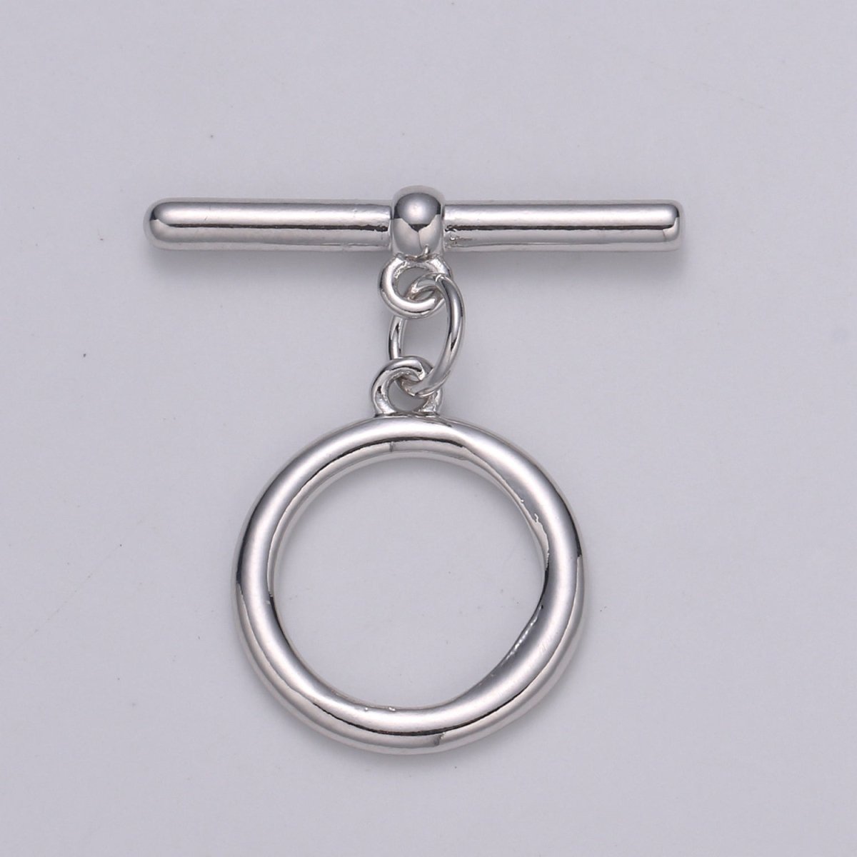 24K Gold Toggle Clasp with jump ring chose color-Gold, Rose Gold Black, Silver OT Clasp for Jewelry Making Supply L-140 L-214 L-215 L-216 - DLUXCA