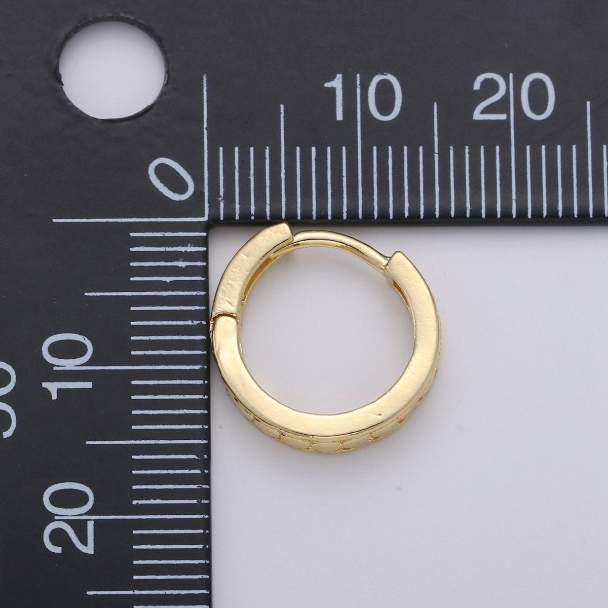 24k Vermeil Gold Earrings, Huggie Earring, Tiny Earrings, Circle Earrings, Handmade Earrings, Everyday Wear Earrings, Rosegold Earring K-696 - K-698 - DLUXCA