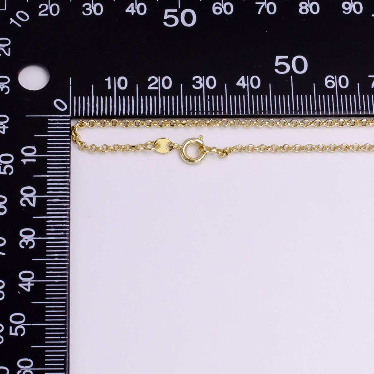 2mm Round Rolo 20 Inch, 17.5 Inch Layering Chain Necklace | WA-1902 WA-1903 Clearance Pricing - DLUXCA