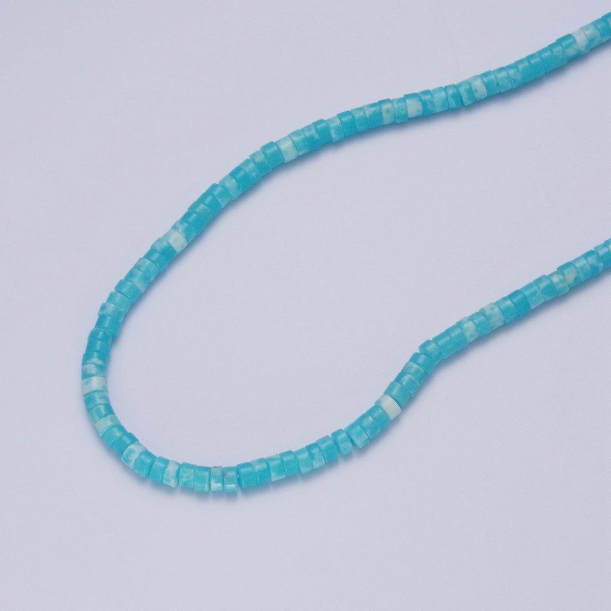 2X4MM Natural Heishi Tube Shape Gemstone Bead Healing Energy Loose Beads DIY Jewelry Making Design for Bracelet Necklace Earing AAA Quality | WA-1224 to WA-1237 Clearance Pricing - DLUXCA