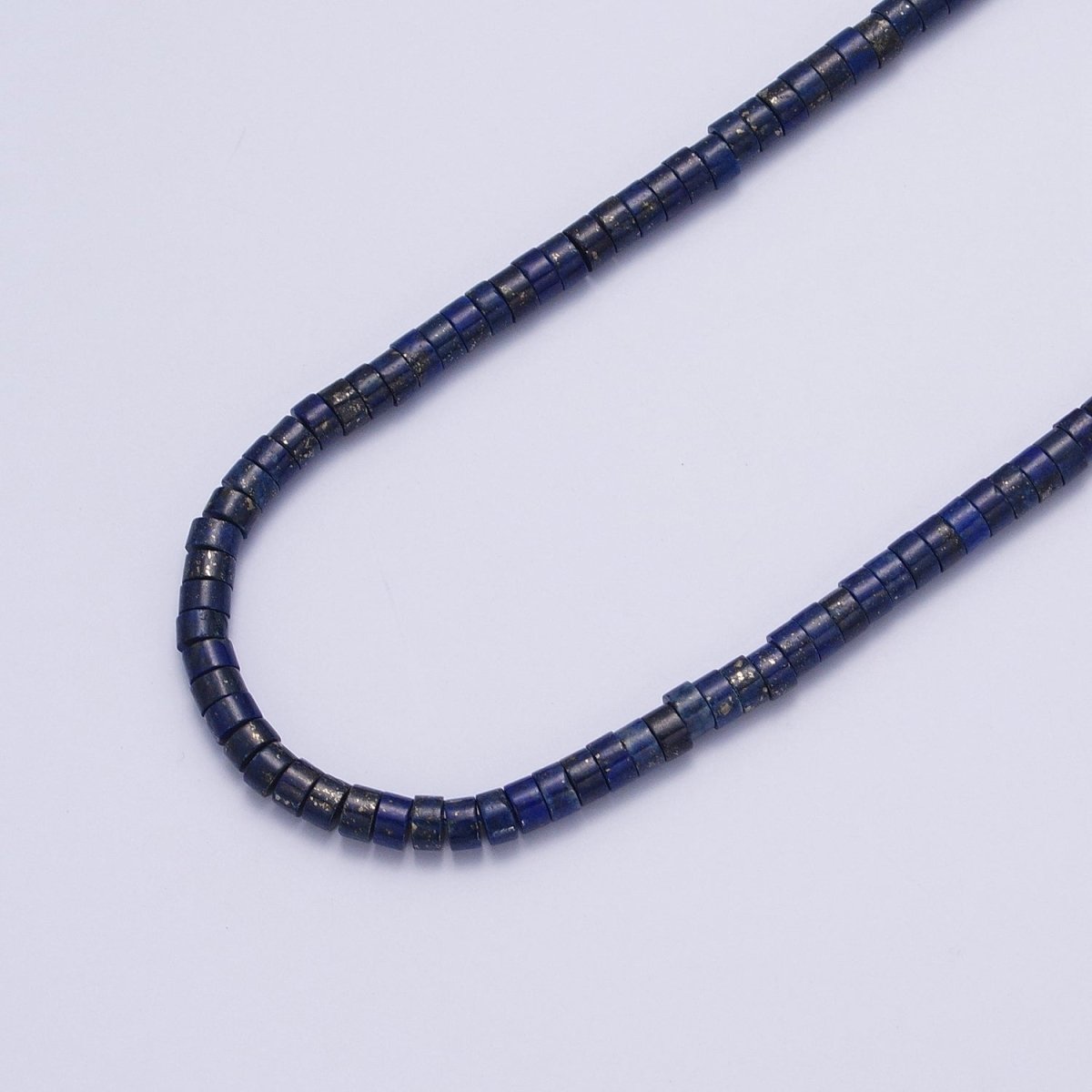 2X4MM Natural Heishi Tube Shape Gemstone Bead Healing Energy Loose Beads DIY Jewelry Making Design for Bracelet Necklace Earing AAA Quality | WA-1224 to WA-1237 Clearance Pricing - DLUXCA