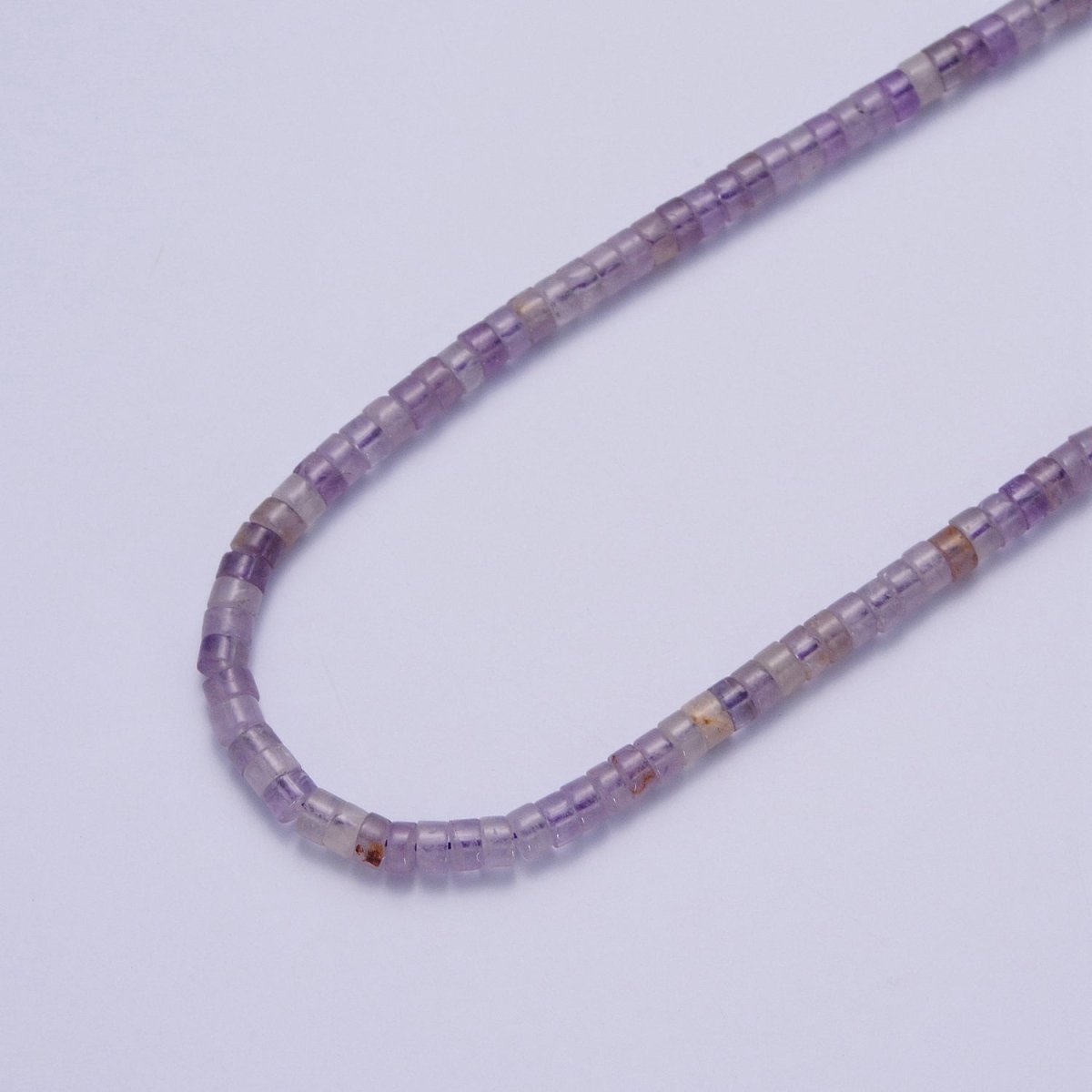 2X4MM Natural Heishi Tube Shape Gemstone Bead Healing Energy Loose Beads DIY Jewelry Making Design for Bracelet Necklace Earing AAA Quality | WA-1224 to WA-1237 Clearance Pricing - DLUXCA
