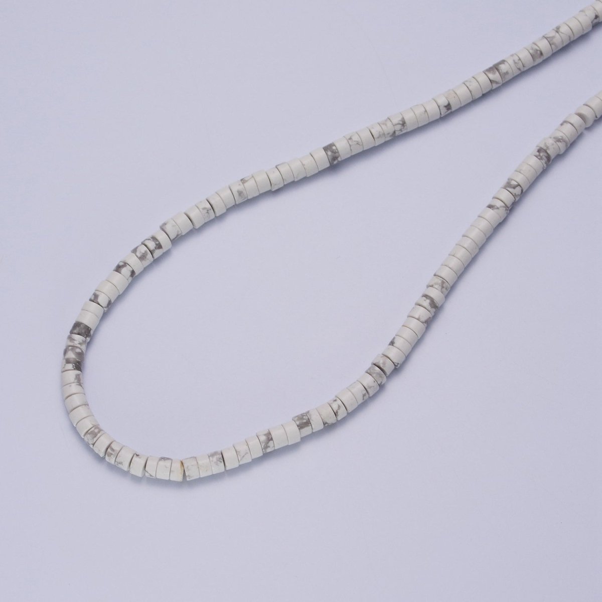 2X4MM Natural Heishi Tube Shape Gemstone Bead Healing Energy Loose Beads DIY Jewelry Making Design for Bracelet Necklace Earing AAA Quality | WA-1224 to WA-1237 Clearance Pricing - DLUXCA