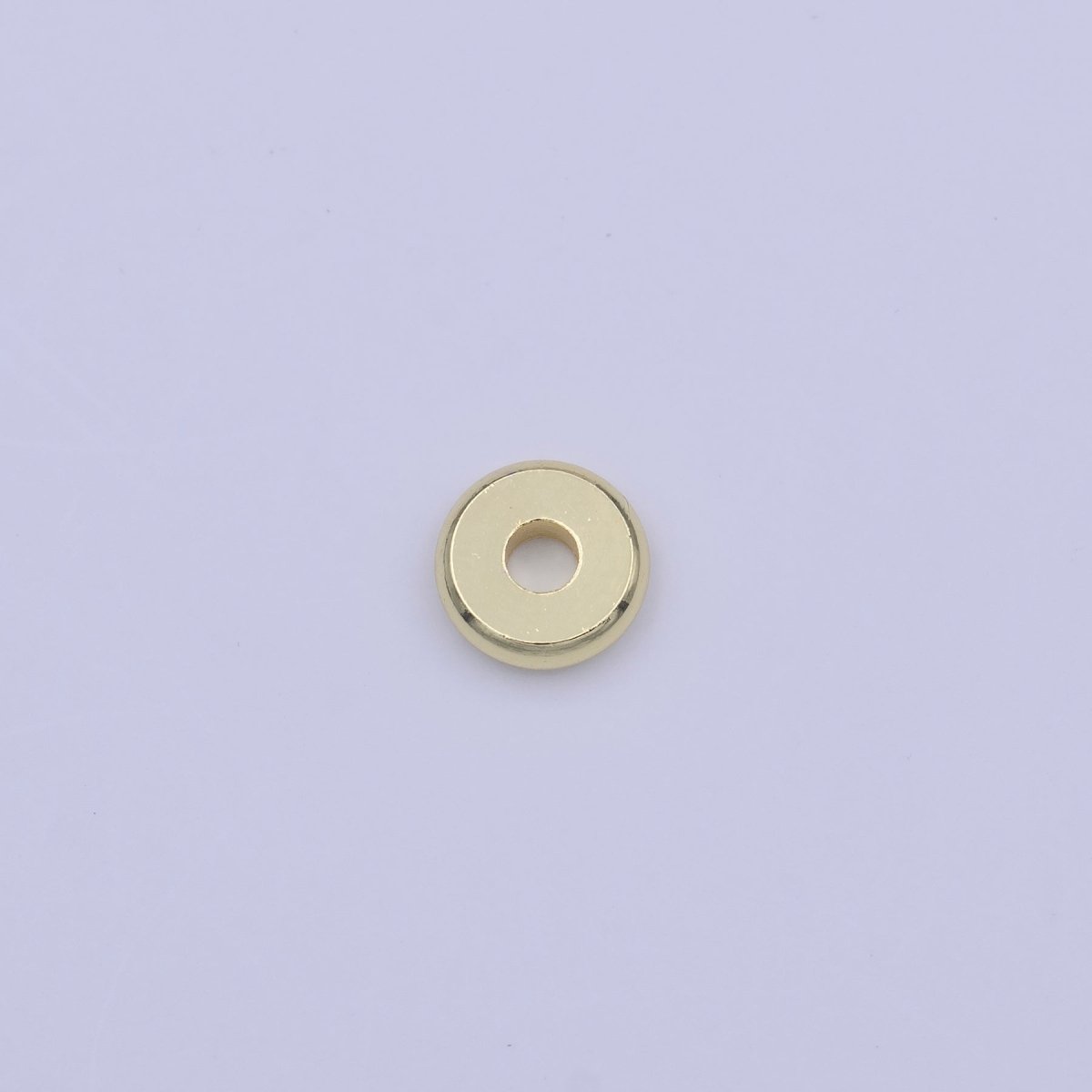 50 Pieces Gold Thin 3mm, 4mm, 5mm, 6mm, 7mm, 8mm Spacer Bead Jewelry Making Supply | B-145 B-498 B-220 B-499 B-502 B-603 - DLUXCA