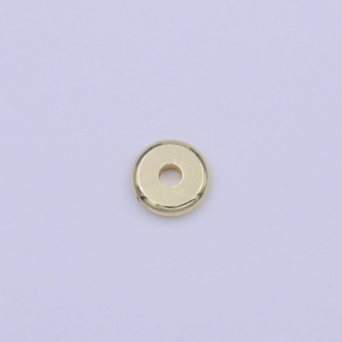 50 Pieces Gold Thin 3mm, 4mm, 5mm, 6mm, 7mm, 8mm Spacer Bead Jewelry Making Supply | B-145 B-498 B-220 B-499 B-502 B-603 - DLUXCA