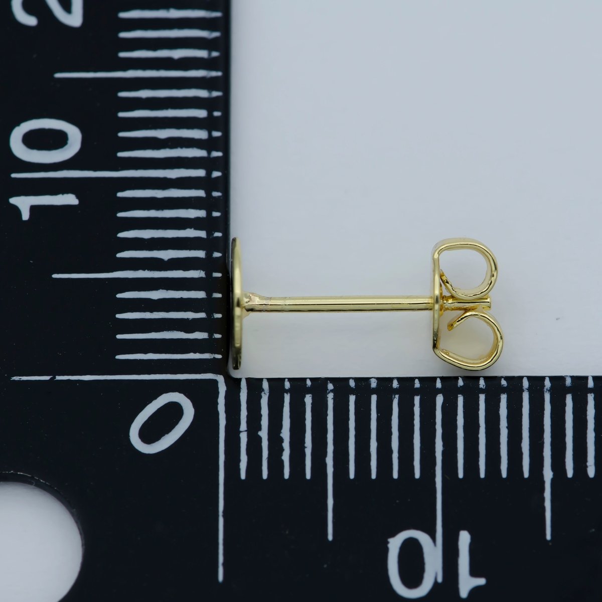 6mm, 8mm, 10mm Round Gold Earrings • Gold Stud Earrings • Circle Stud Round Tack Disc • 14k Gold Filled Geometric Round Earrings Post Stud L-391 L-392 L-393 - DLUXCA