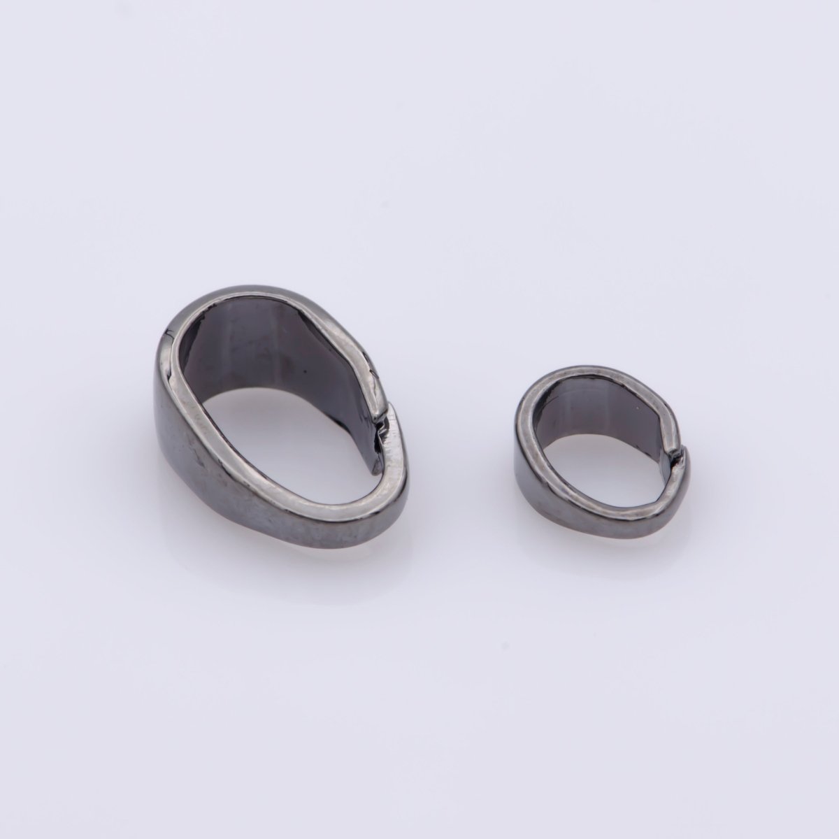 6mm, 9mm Bail For Pendant Snap-on for Pendant, Clip On Bails Bail and Necklace Jewelry Making And Wholesale Findings 14K Gold Filled K-884 to K-891 - DLUXCA