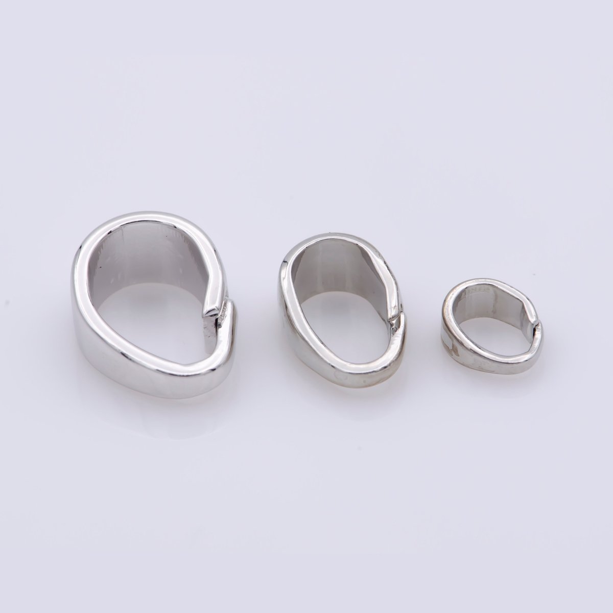 6mm, 9mm Bail For Pendant Snap-on for Pendant, Clip On Bails Bail and Necklace Jewelry Making And Wholesale Findings 14K Gold Filled K-884 to K-891 - DLUXCA