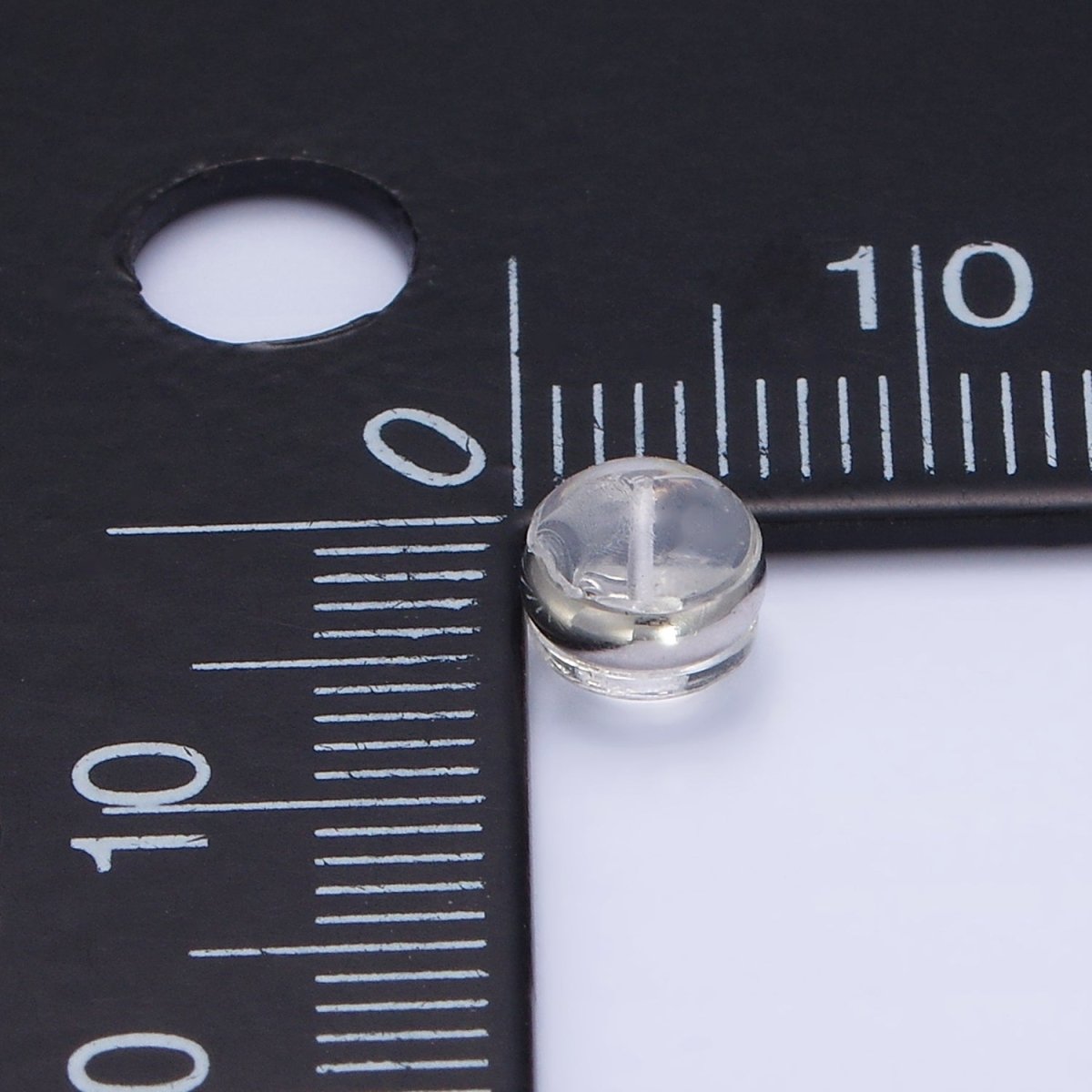 6mm Rubber Backings Earrings Findings By Bag | Z735 - DLUXCA