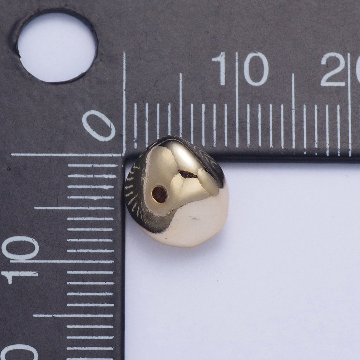 7.4mmx9.4mm Geometric Abstract Spacer Beads Findings For DIY Jewelry Making | W-926 W-927 - DLUXCA