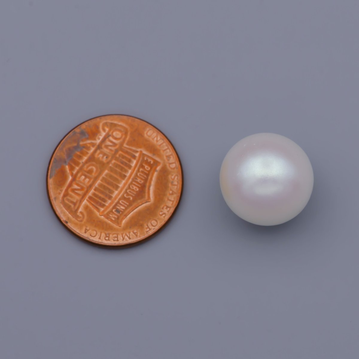 AB Iridescent White Acrylic Pearl Beads, Gumball Round Beads 10mm, 13mm P-1832 P-1834 - DLUXCA