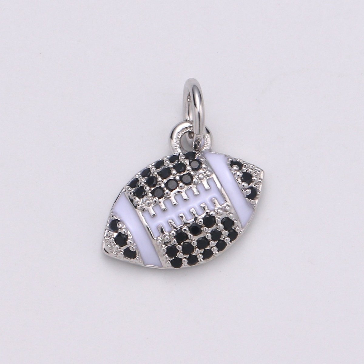 American Football Gold Filled Charm D731-D-732 - DLUXCA