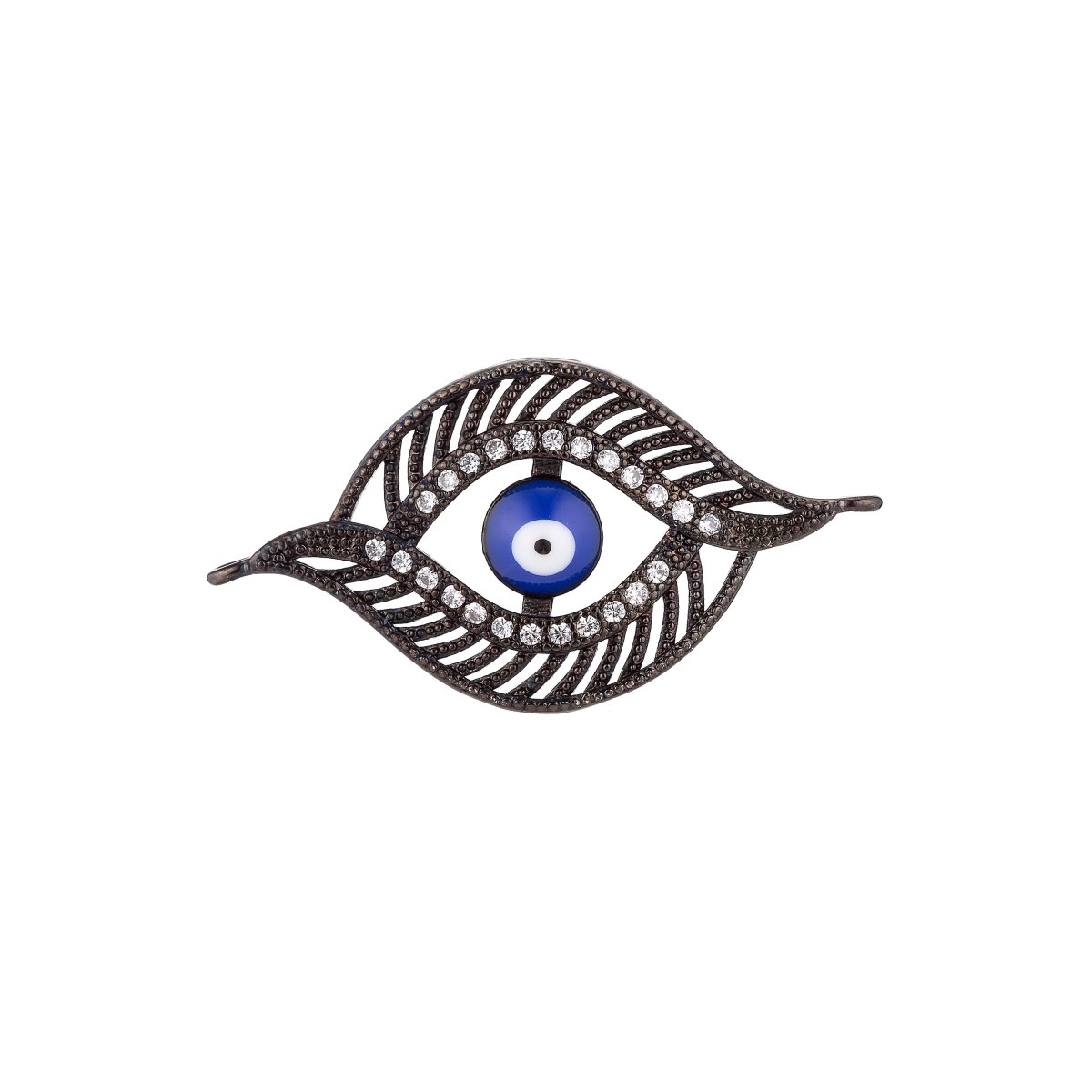 Black Blue Eye Connector F-020 - DLUXCA