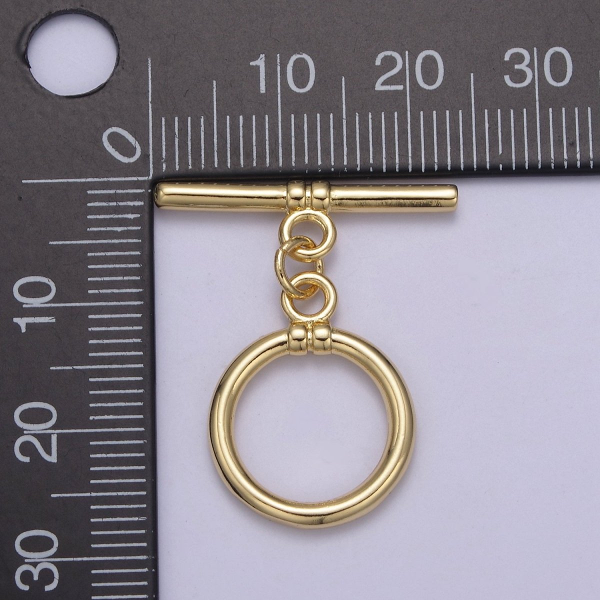 Classic Gold Toggle Clasp OT Clasp for Necklace Bracelet Jewelry Making L-669 L-671 - DLUXCA