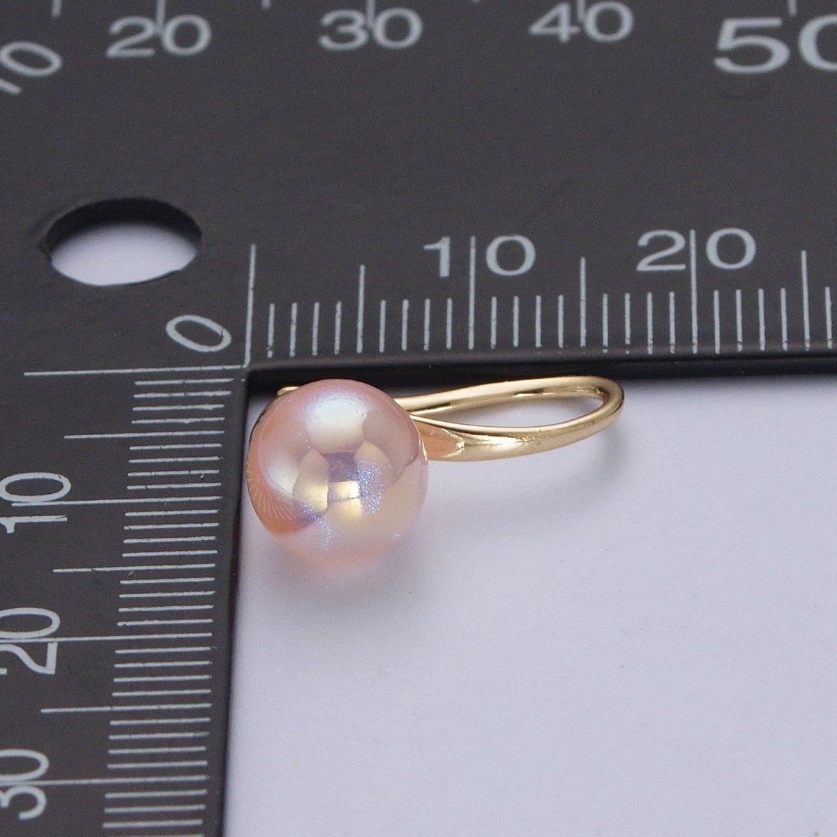 Classic Pearl Drop French Hook Earrings P-392 P-393 P-394 P-396 - DLUXCA