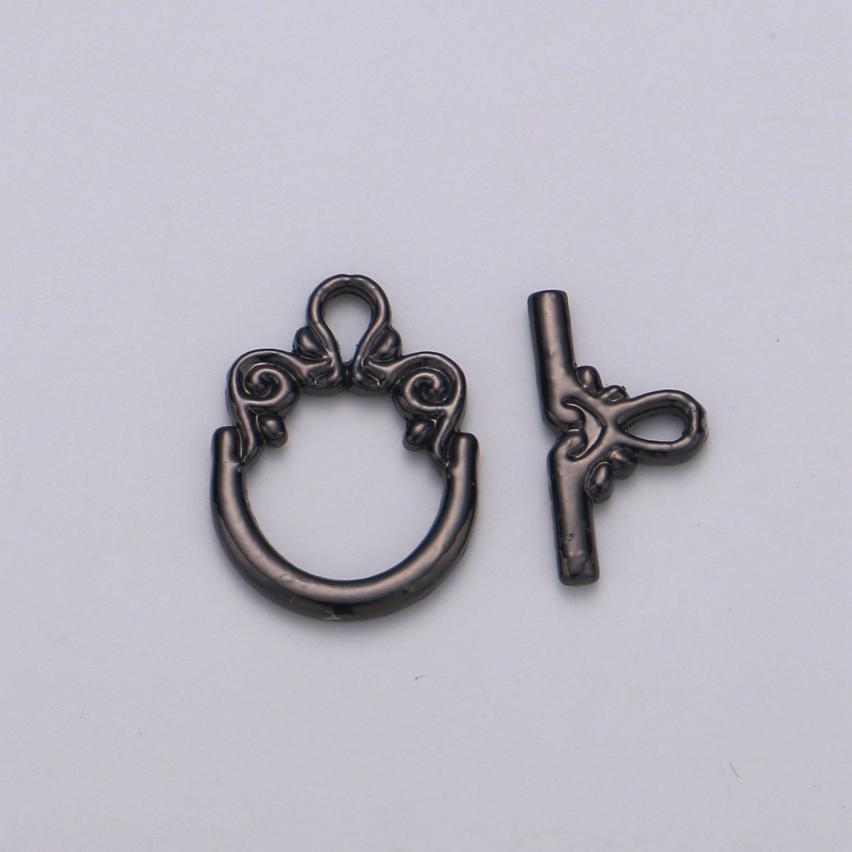 Classic Vintage Style Flower Cloud Gold Filled Toggle Clasp For Necklace Bracelet Anklet Jewelry Making L-050~L-053 - DLUXCA