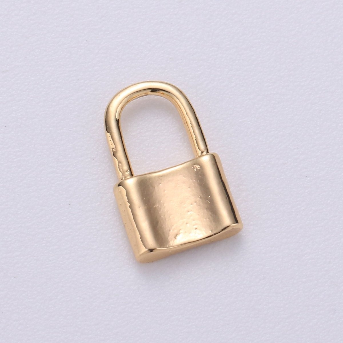 Clearance 7mm, 15mm, 20mm Dainty 18k Gold Filled Padlock Charm, Tiny Padlock charm Small lock Pendant Love Lock for Earring Necklace Bracelet Making K-114 K-040 K-149 - DLUXCA
