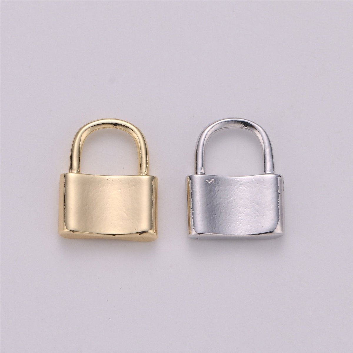Clearance 7mm, 15mm, 20mm Dainty 18k Gold Filled Padlock Charm, Tiny Padlock charm Small lock Pendant Love Lock for Earring Necklace Bracelet Making K-114 K-040 K-149 - DLUXCA
