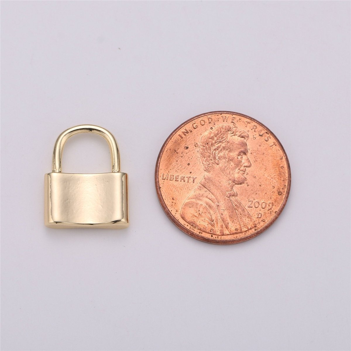 Clearance 7mm, 15mm, 20mm Dainty 18k Gold Filled Padlock Charm, Tiny Padlock charm Small lock Pendant Love Lock for Earring Necklace Bracelet Making K-114 K-040 K-149 - DLUXCA
