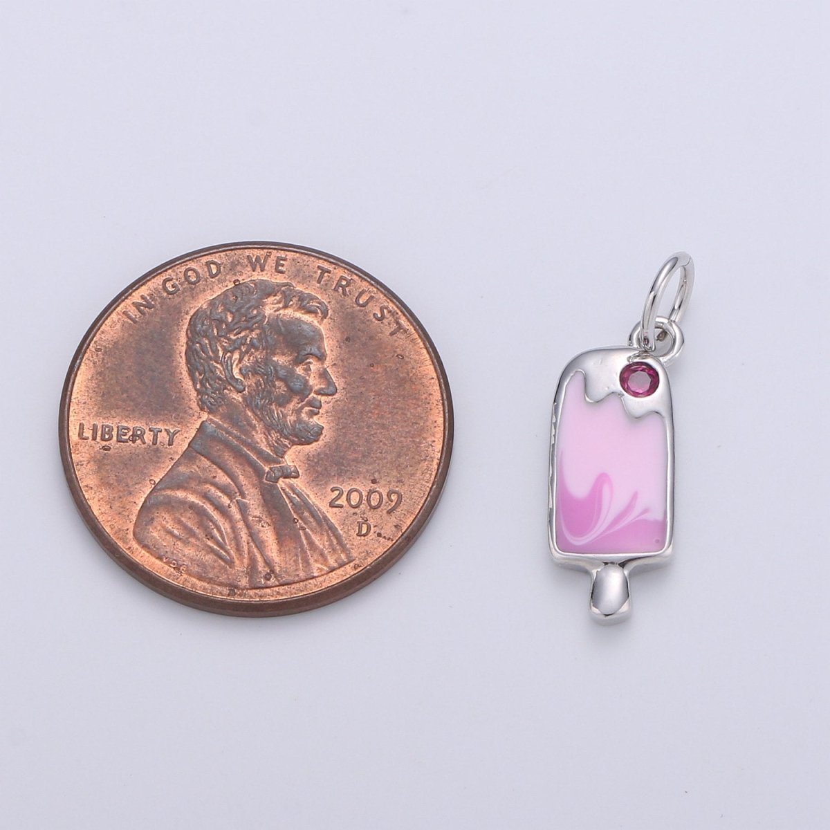 Colorful Ice Cream Charms Enamel Gold Plated for Bracelet Necklace Earring Component Summer Jewelry D-258 D-259 - DLUXCA