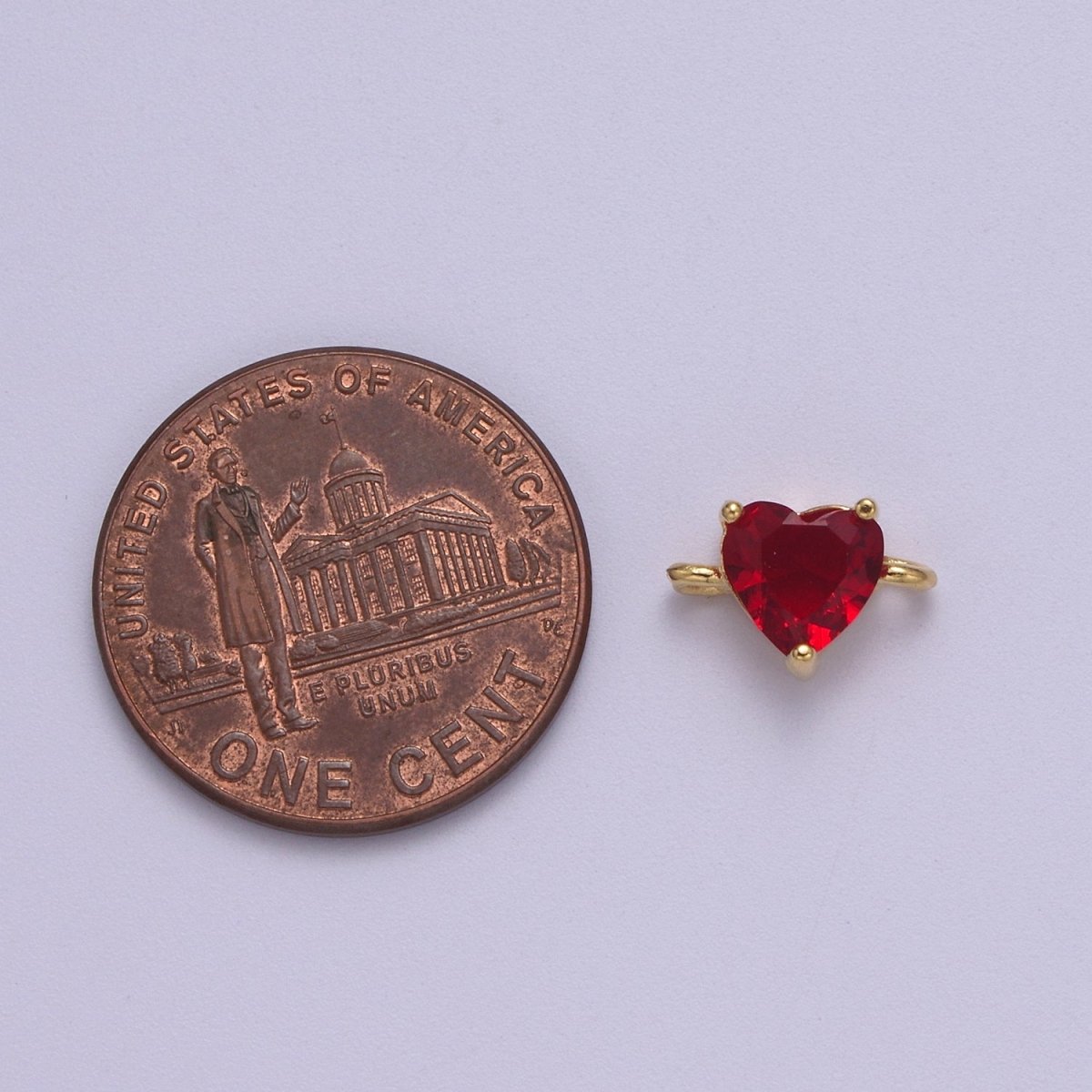Colorful Little Heart Connectors Charms Mini Valentine Connectors Tiny Heart Charms Jewelry Supplies 10x7mm F-629~F-640 - DLUXCA