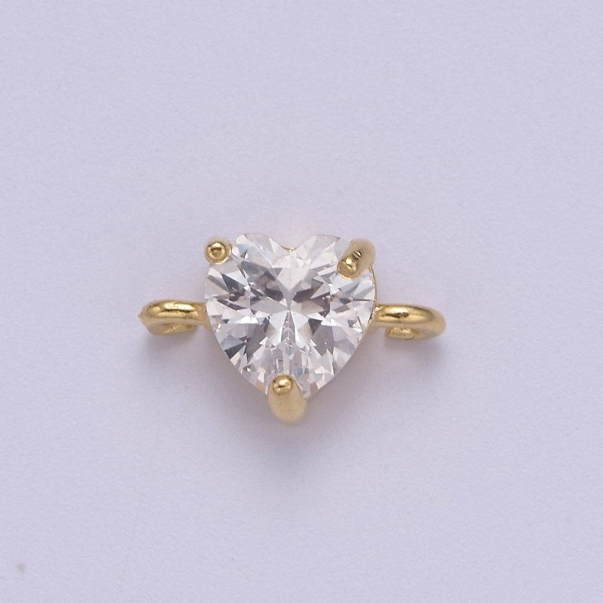 Colorful Little Heart Connectors Charms Mini Valentine Connectors Tiny Heart Charms Jewelry Supplies 10x7mm F-629~F-640 - DLUXCA