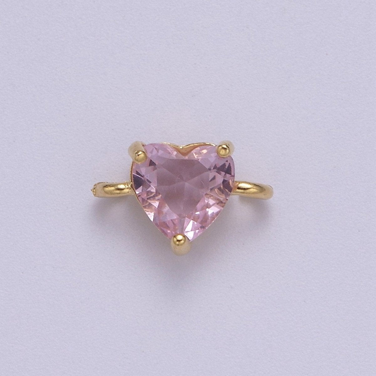 Colorful Little Heart Connectors Charms Mini Valentine Connectors Tiny Heart Charms Jewelry Supplies 10x7mm F-629~F-640 - DLUXCA