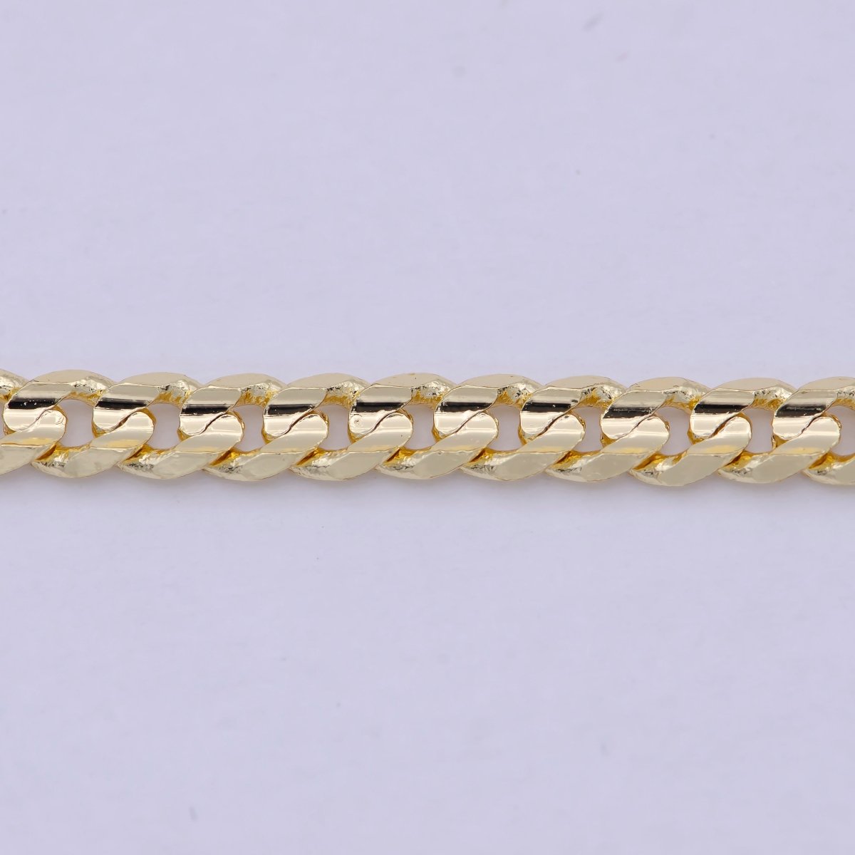 Cuban Chain Necklace, Thick Gold Chain Necklace 3.6mm Chain Necklace, Jewelry for Men and Women, Curb Chain Necklace Statement Jewelry | WA-831 Clearance Pricing - DLUXCA