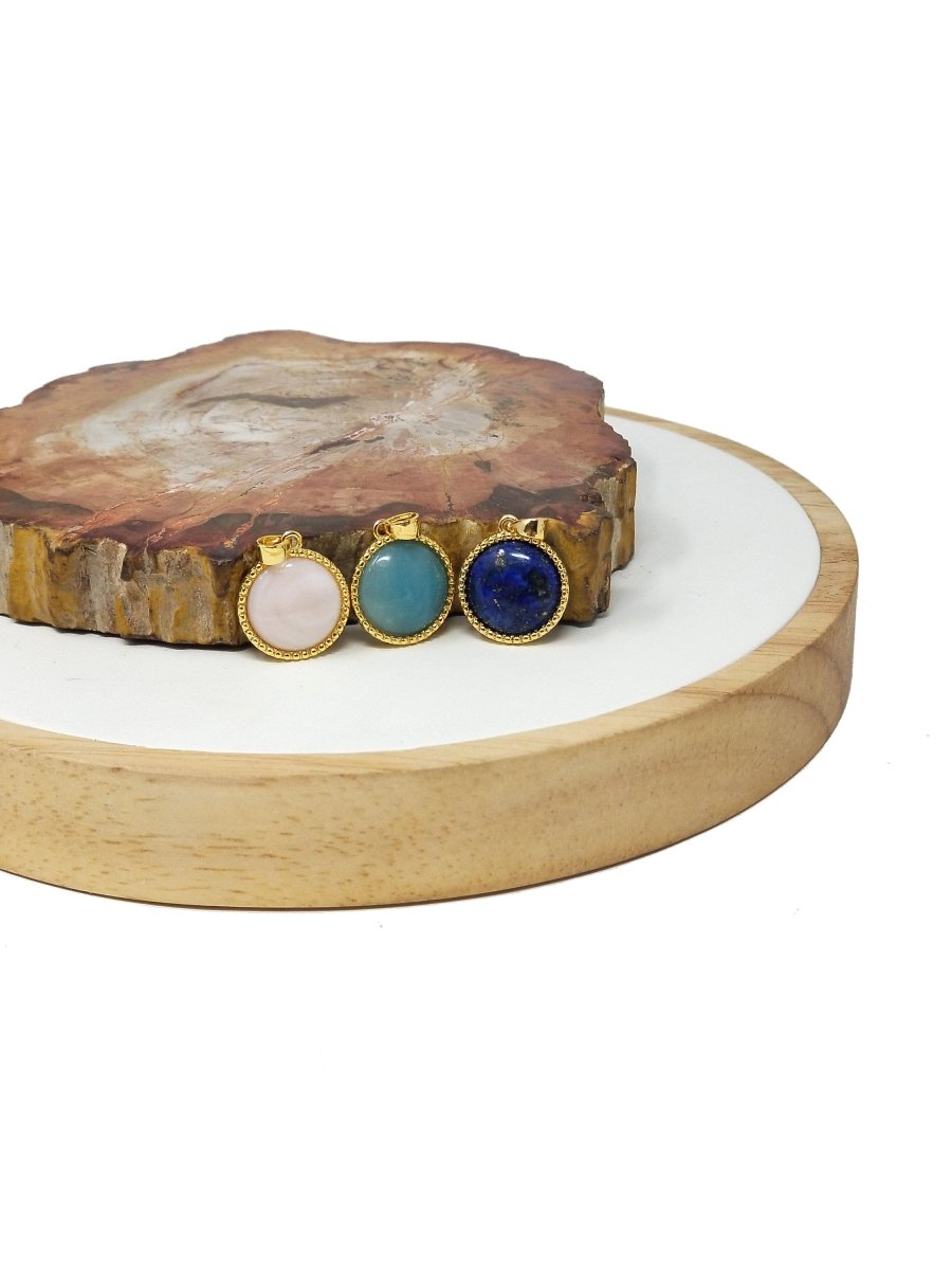 Dainty 24K Gold Filled North Star Charm, Purple Pink Teal Blue Star Coin Pendant For Layer Necklace Earring Bracelet Jewelry Making Supplies I-333 - DLUXCA