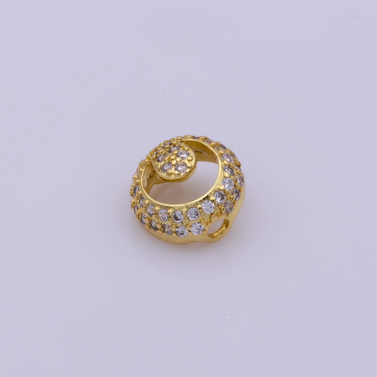 Dainty Bead Hollow Spacer Design Heart Hamsa Hand Moon Star for Bracelet Component N-070 N-076 N-094 N-103 N-104 - DLUXCA