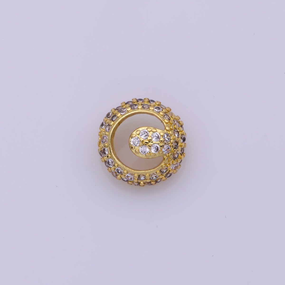 Dainty Bead Hollow Spacer Design Heart Hamsa Hand Moon Star for Bracelet Component N-070 N-076 N-094 N-103 N-104 - DLUXCA