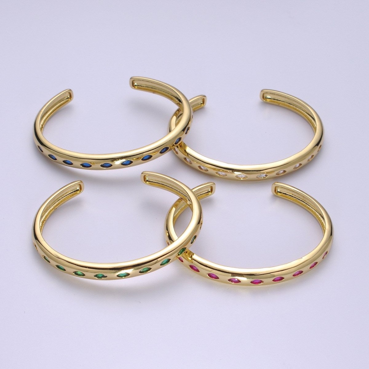 Minimalist cuff bracelet clearance