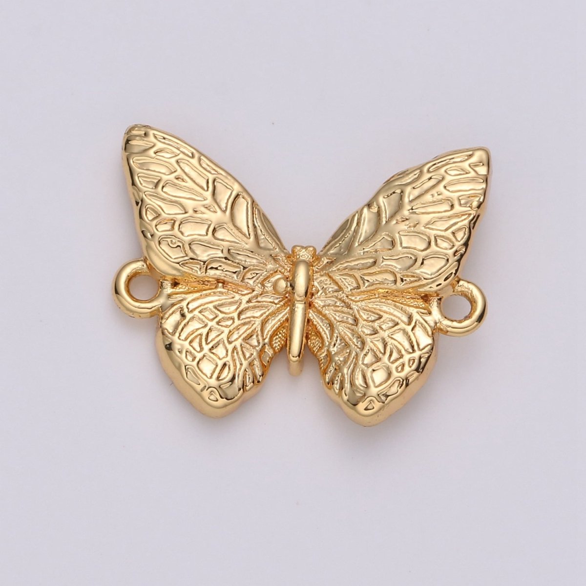 Dainty Gold Filled Butterfly Connectors F-404-F-406 - DLUXCA