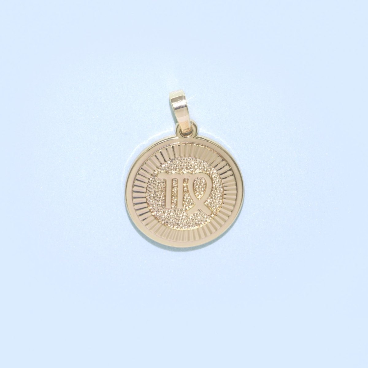 Dainty Gold Filled Constellation Charms, Zodiac Star Symbol, Horoscope Charm, Gold Astrological Pendant Medallion Minimalist Jewelry A-729 ~ A-740 - DLUXCA