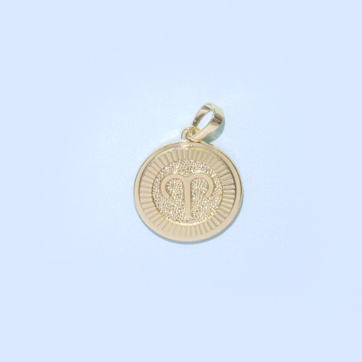 Dainty Gold Filled Constellation Charms, Zodiac Star Symbol, Horoscope Charm, Gold Astrological Pendant Medallion Minimalist Jewelry A-729 ~ A-740 - DLUXCA