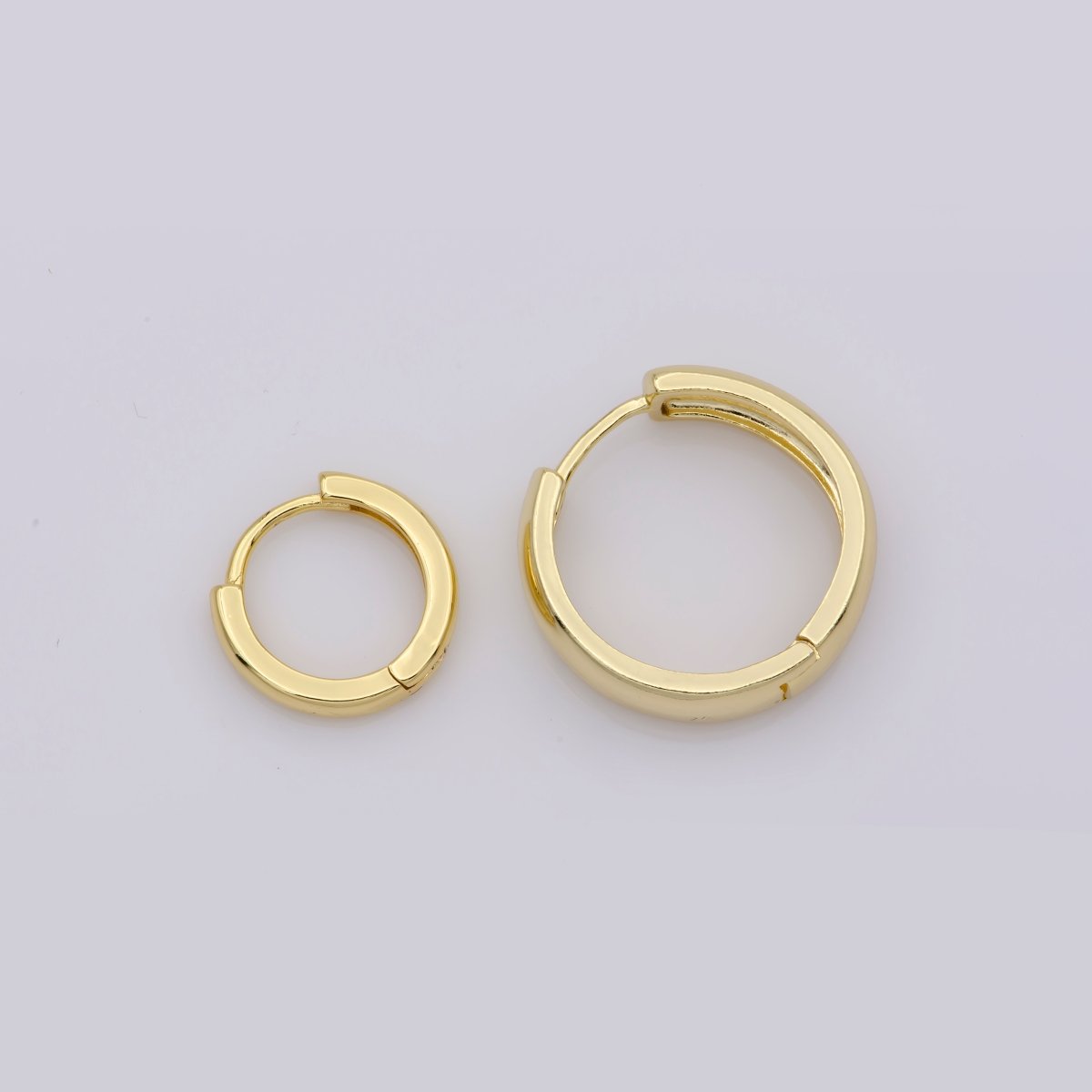 Dainty Hypoallergenic Cartilage Earrings Tiny Hoop Earrings 14K Gold Filled Hoop Tiny Hoop Earrings Small Huggie Minimalist Dainty Hoops for Gift idea Q-186 Q-224 Q-494 - DLUXCA