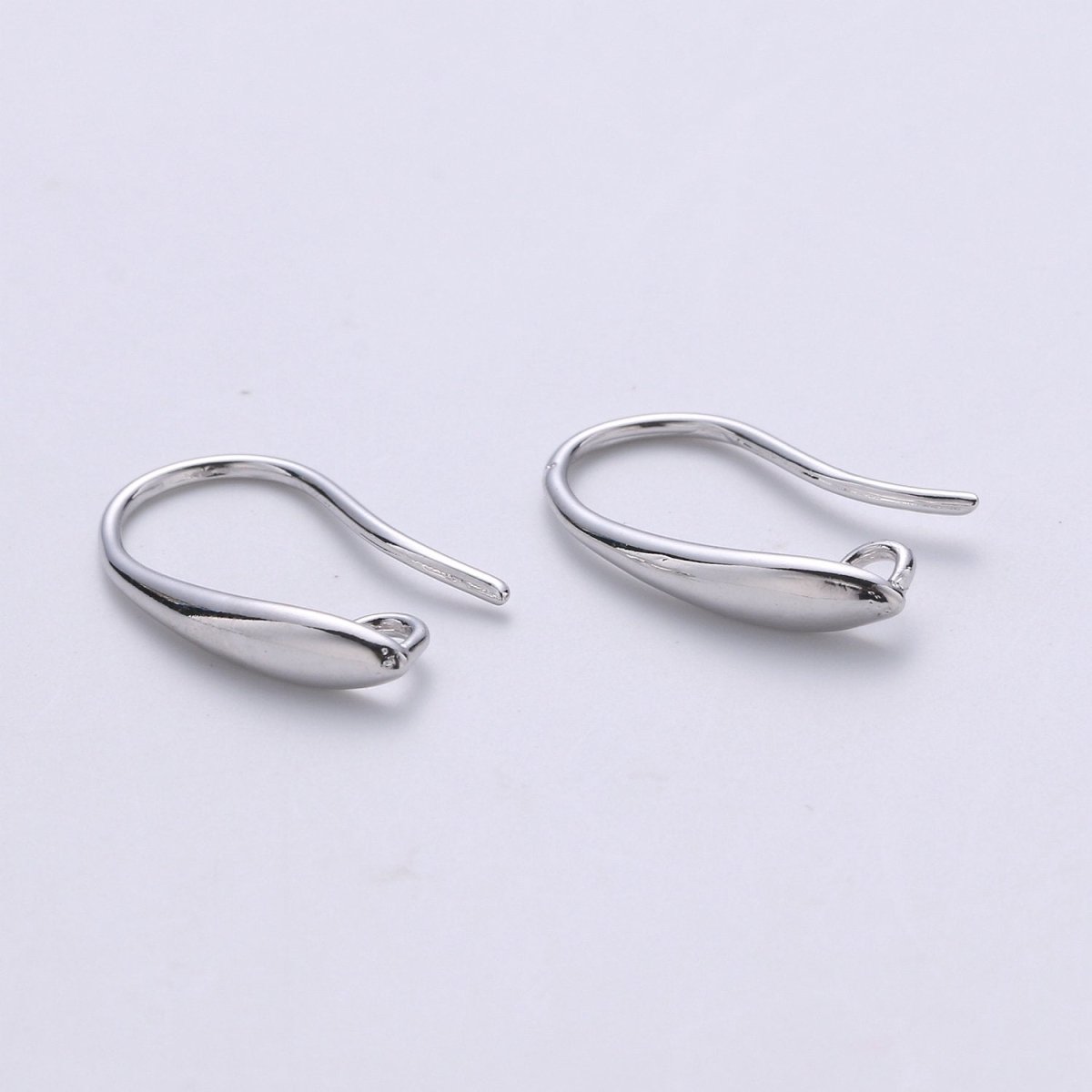 Earring hook, Nickel free Lead Free 18x11mm, 14K gold Filled Earring Jewelry component, Earring component, Earring making, K-650 K-651 - DLUXCA