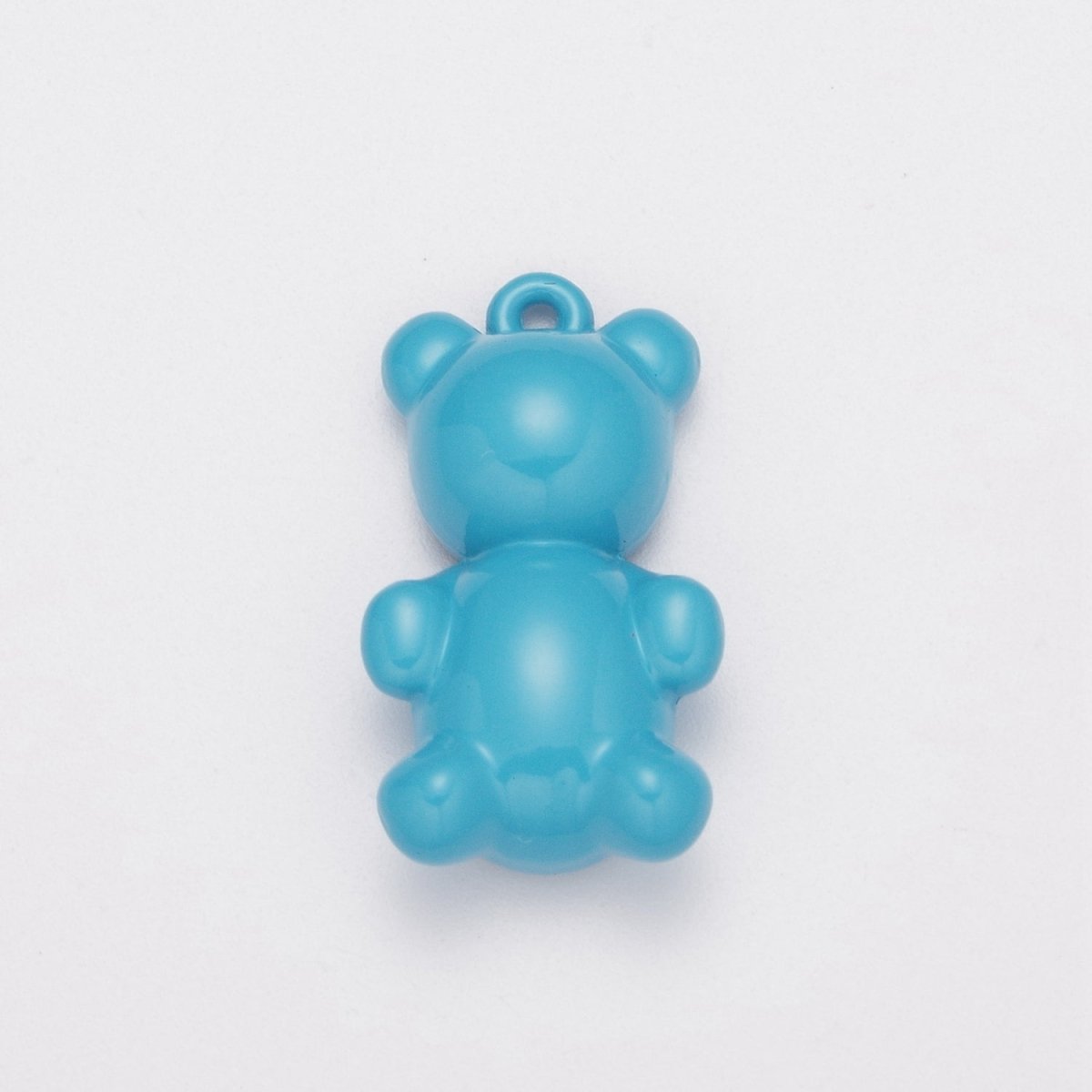 Enamel Gummy Bear Charm Necklace Earring Bracelet Phone Charm Mini Lanyard Badge Charm, Planner Charm, Cute Accessories, M-759-M-766 - DLUXCA