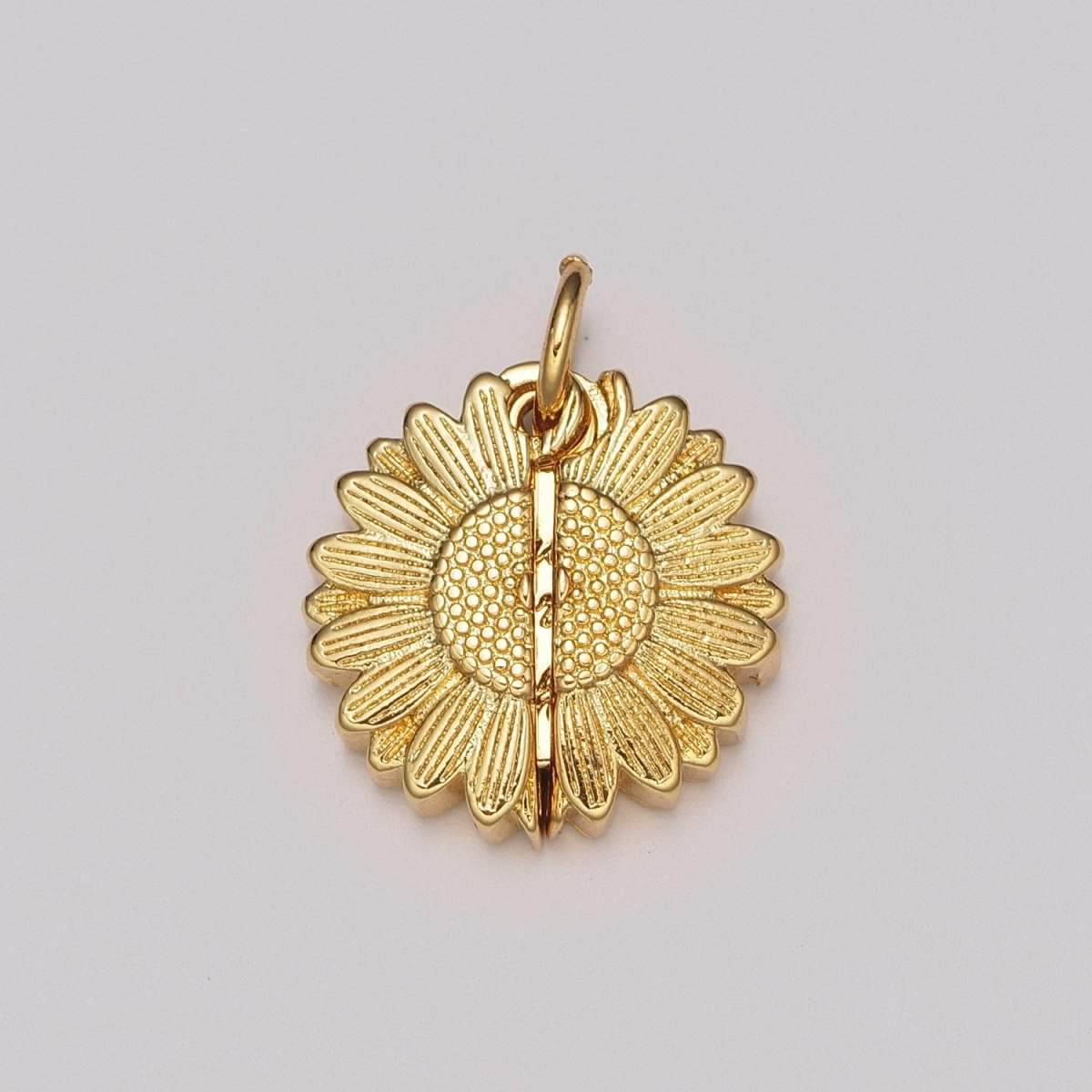 Flower Locket Charm Necklace Encouraging Word Pendant Necklace Engraved Jewelry M-834 - M-837 - DLUXCA