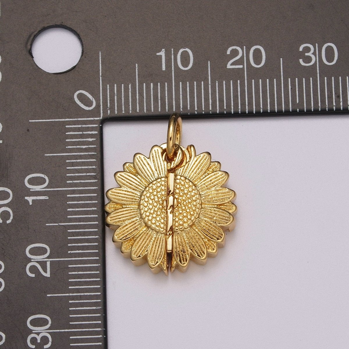 Flower Locket Charm Necklace Encouraging Word Pendant Necklace Engraved Jewelry M-834 - M-837 - DLUXCA