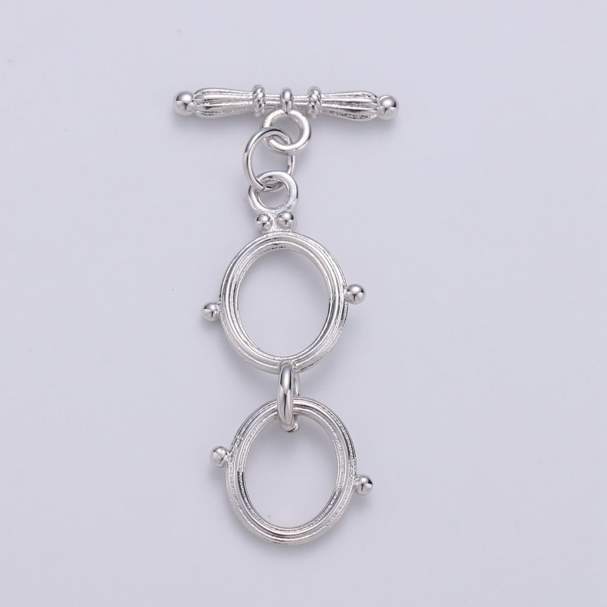 Gold Buoy Toggle Clasp with Jumpring Ship Sailor Clasp Gold Filled Toggle Clasp L-096~L-099 - DLUXCA